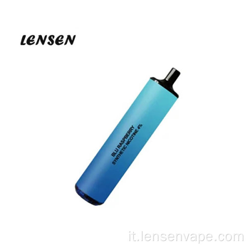 Batteria da 800 mAh Lensen 9,6 ml di vaporizzazione usa e getta